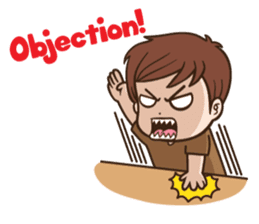 court of Husband (Eng) sticker #14137406