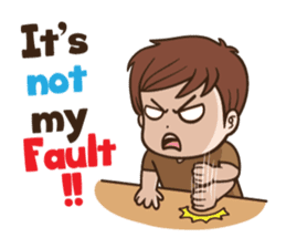 court of Husband (Eng) sticker #14137407