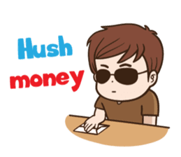 court of Husband (Eng) sticker #14137417