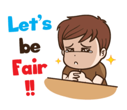 court of Husband (Eng) sticker #14137420