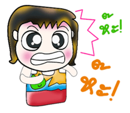 Hello! My name is Hanaka. ^_^ sticker #14137725