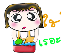 Hello! My name is Hanaka. ^_^ sticker #14137727