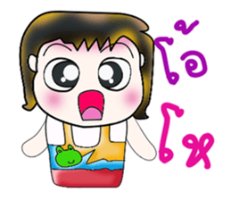 Hello! My name is Hanaka. ^_^ sticker #14137729