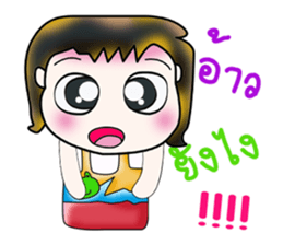 Hello! My name is Hanaka. ^_^ sticker #14137733