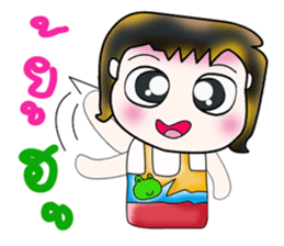 Hello! My name is Hanaka. ^_^ sticker #14137735