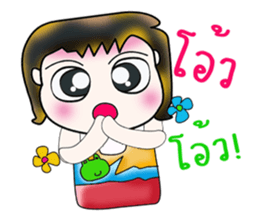 Hello! My name is Hanaka. ^_^ sticker #14137754
