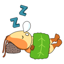 Shrimp & Whale shark sticker #14137887