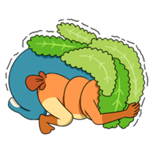 Shrimp & Whale shark sticker #14137893