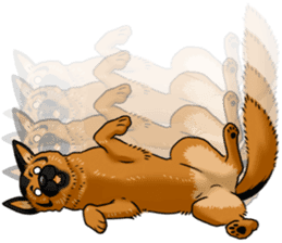 German Shepherd Dogs. Part5. sticker #14137980