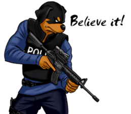 German Shepherd Dogs. Part5. sticker #14137989