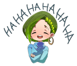 Boxed good fruit! sticker #14138095