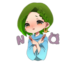 Boxed good fruit! sticker #14138102