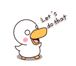 Duck Gacchan -Basic- sticker #14138174