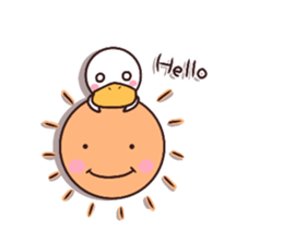 Duck Gacchan -Basic- sticker #14138175