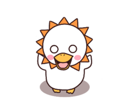 Duck Gacchan -Basic- sticker #14138177