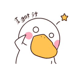 Duck Gacchan -Basic- sticker #14138180