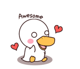 Duck Gacchan -Basic- sticker #14138186