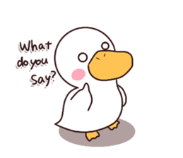 Duck Gacchan -Basic- sticker #14138196