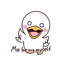 Duck Gacchan -Basic- sticker #14138213