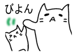 It moves a little Mr. kitten. sticker #14138300