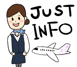 Ground Handling Agent Girl sticker #14139151