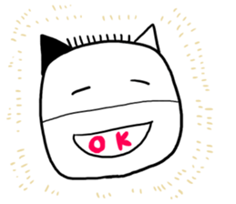 cute calf sticker #14139402