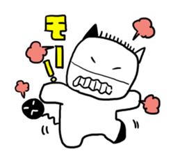 cute calf sticker #14139406