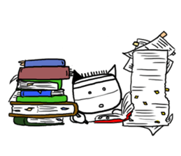 cute calf sticker #14139409