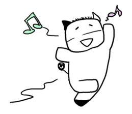 cute calf sticker #14139418