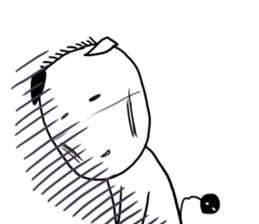 cute calf sticker #14139419