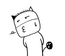 cute calf sticker #14139421