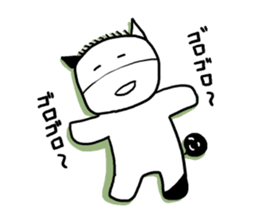 cute calf sticker #14139426