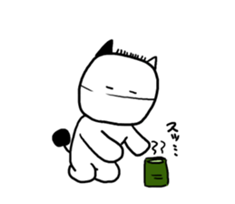 cute calf sticker #14139427