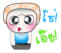 Hello my name is Mojo.^_^ sticker #14139564