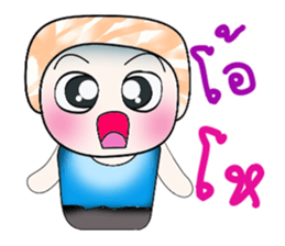 Hello my name is Mojo.^_^ sticker #14139569