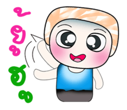 Hello my name is Mojo.^_^ sticker #14139575