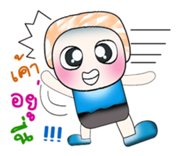 Hello my name is Mojo.^_^ sticker #14139589