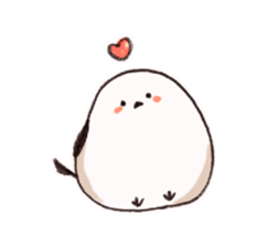 Shimaenaga Birds' Sticker sticker #14140134