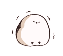 Shimaenaga Birds' Sticker sticker #14140136