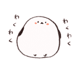 Shimaenaga Birds' Sticker sticker #14140145