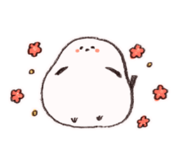 Shimaenaga Birds' Sticker sticker #14140151