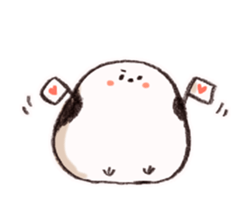 Shimaenaga Birds' Sticker sticker #14140164