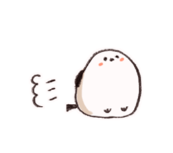 Shimaenaga Birds' Sticker sticker #14140167