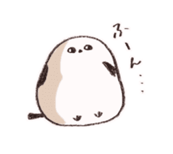 Shimaenaga Birds' Sticker sticker #14140170