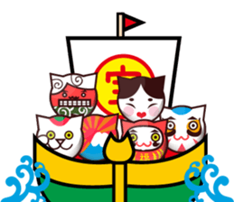 nyandama For New Year 2017 sticker #14140219