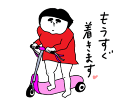 Girl of red dress Part6 sticker #14140382