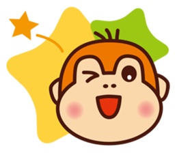 Orangutan colon-chan7_Facial expressions sticker #14140854