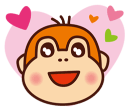 Orangutan colon-chan7_Facial expressions sticker #14140855