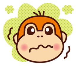 Orangutan colon-chan7_Facial expressions sticker #14140858