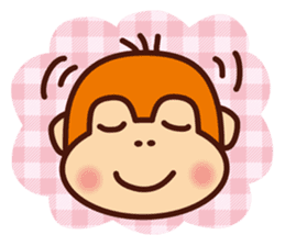 Orangutan colon-chan7_Facial expressions sticker #14140859